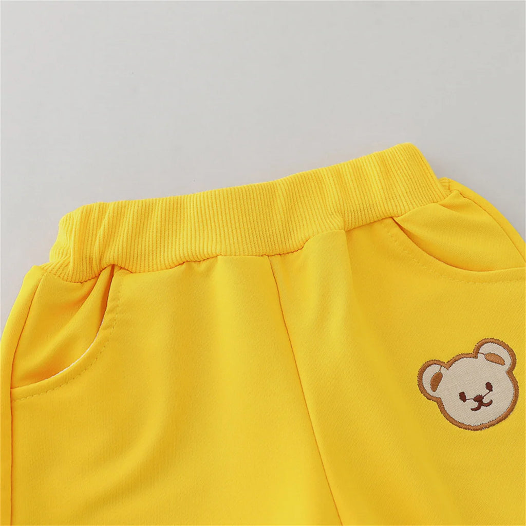 "VETEMENTS" Ensemble 2 pièces pour enfants, pantalon et haut à manches longues, col rond