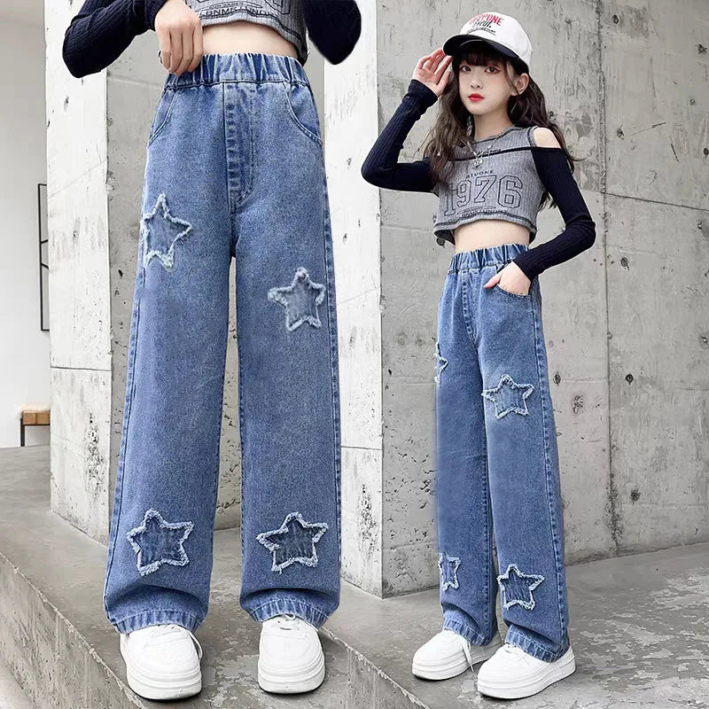 "VETEMENTS" Vêtements pour enfants, pantalons filles, jeans en Denim