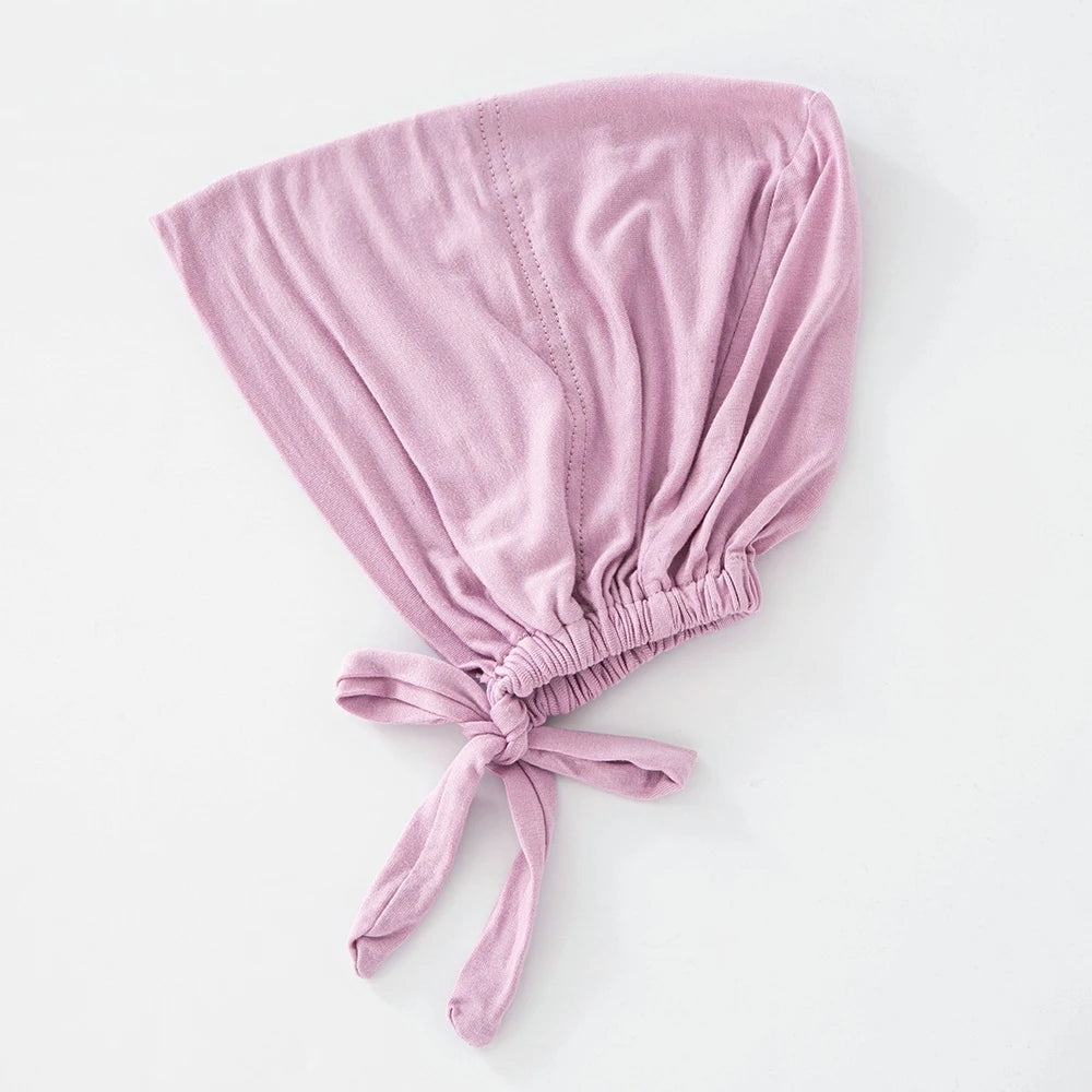 "SPECIAL RAMADAN" 82 couleurs sous-embouts mode femmes intérieur Hijab casquette musulmane Bonnet plaine islamique coton Spandex Jersey DEW sous-écharpe