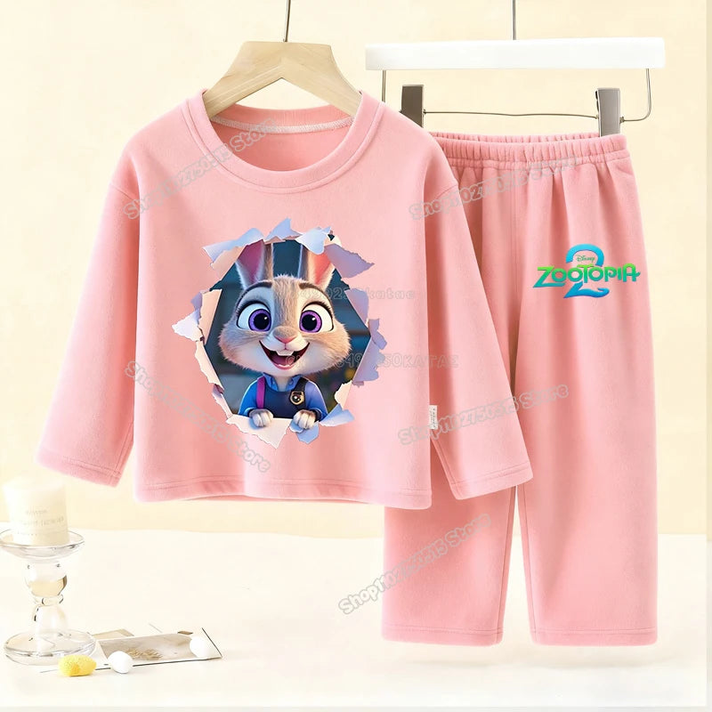 "VETEMENTS" Zootopia 2,  Pyjamas 2 pièces ensemble enfants garçons/filles