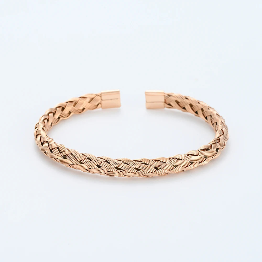 "JEWELRY" Luxury Open Stainless Steel Cuff Bracelet for Men and Women; Luxury Open Stainless Steel Man Cuff Bracelet Women Hand Jewelry Valentine's Day Gift