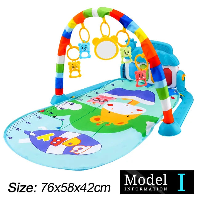 "ACCESSORY" Baby Fitness Stand, Music, Games, Indoor Activity, Toys, Newborn Piano, Crawling Blanket, Pedal, Play, Early Education 0-36 Months; Baby Fitness Stand Music Play Gym Activity Toys Newborn