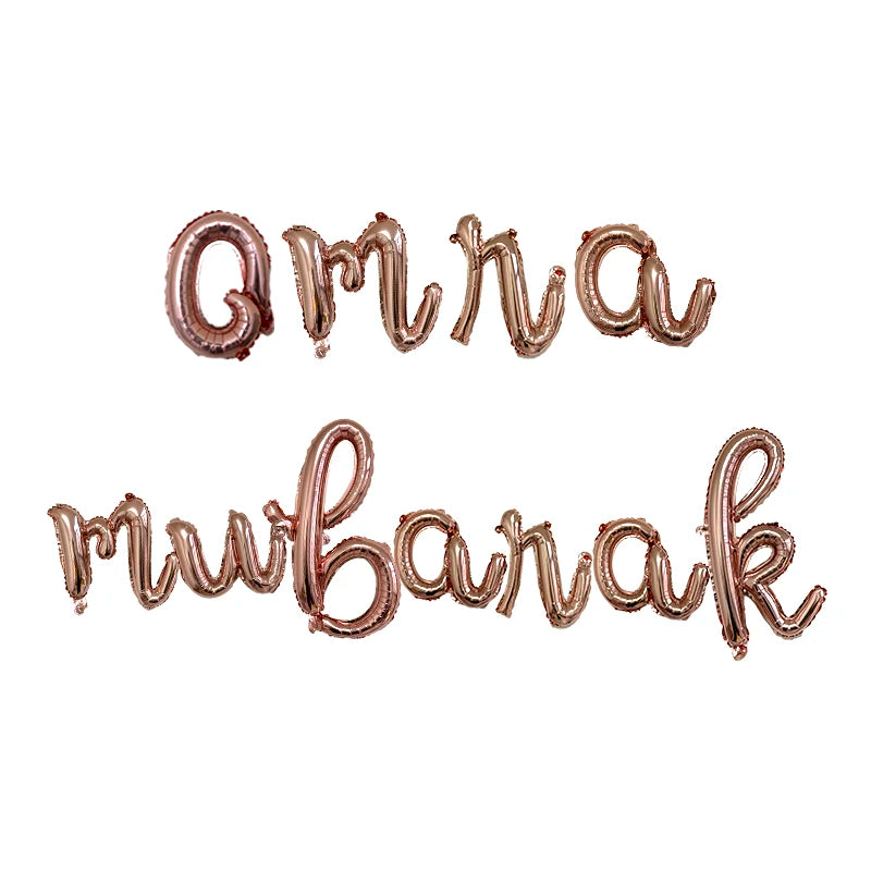 "SPECIAL RAMADAN" 1 ensemble de ballons lune étoile pour musulman EID Mubarak Festival maison bricolage décoration Ramadan Kareem enfants fête d'anniversaire Ballon Globos