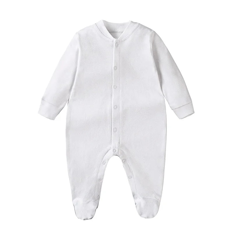 "COMBINAISON" Body en coton nouveau-né bébé, combishorts une pièce doux et uni