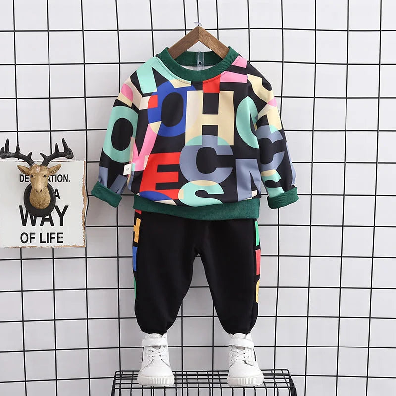 "VETEMENTS" Nouveaux vêtements pour filles et garçons : ensembles décontractés 2 pièces pour enfants