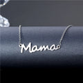 "BIJOUX" Collier pendentif « Mama » pour cadeau au maman, avec pendentif