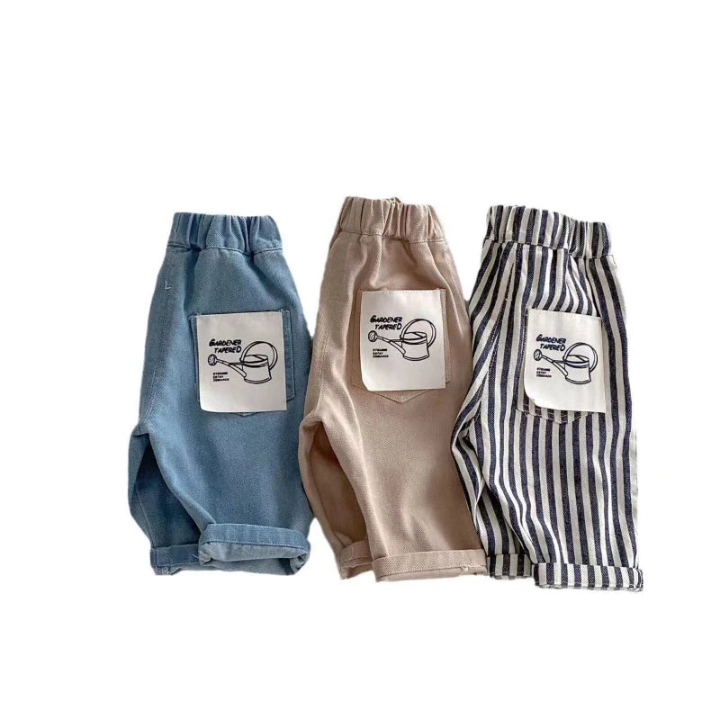 "VETEMENTS" Nouveau pantalon enfants, filles/garçons mode enfants jean Britches