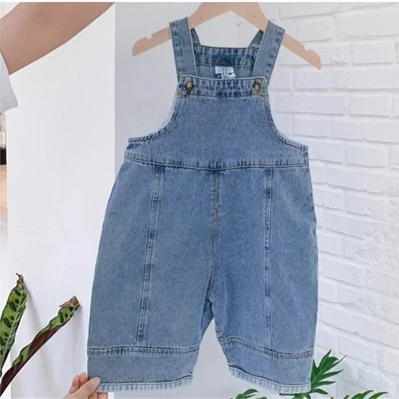 "VETEMENTS" Salopette décontractée pour enfants, pantalons à bretelle, garçons et filles, 1 à 7 ans