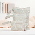 "ACCESSOIRE" 3PCS Tissu Recyclé Sac Étanche, Sac de Rangement Sanitaire