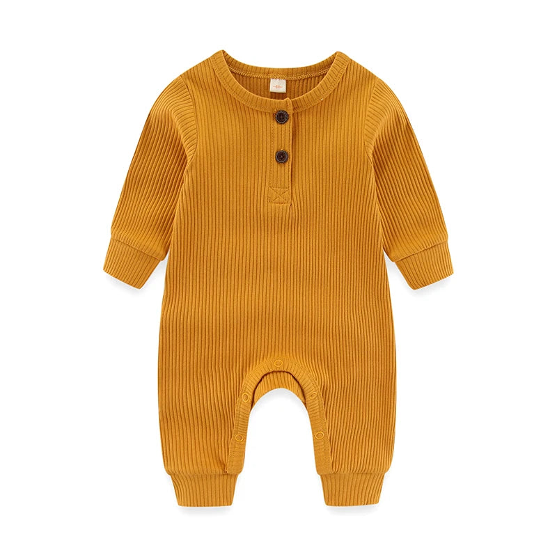 "VETEMENTS" Combinaisons unisexes à manches longues pour bébés garçons et filles, en coton doux