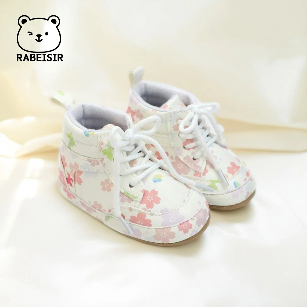 "CHAUSSURE" Baskets pour bébé fille, chaussures montantes, respirantes, antidérapantes