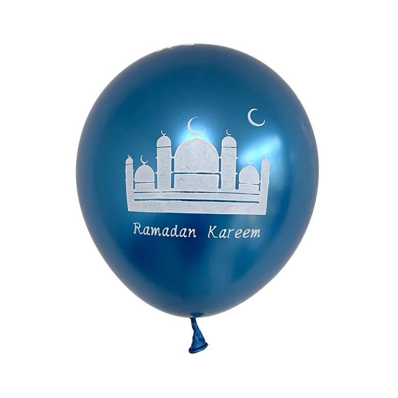 "SPECIAL RAMADAN" 10 pièces Eid Mubarak ballons en Latex ballons Ramadan Kareem décoration Ramadan Mubarak musulman islamique Festival fête bricolage décorations