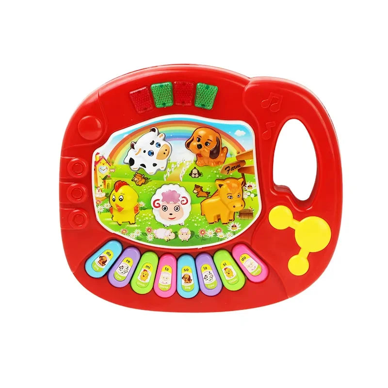 "JOUET" Jeu de piano éducatif pour enfants avec sons d'animaux, lumières clignotantes