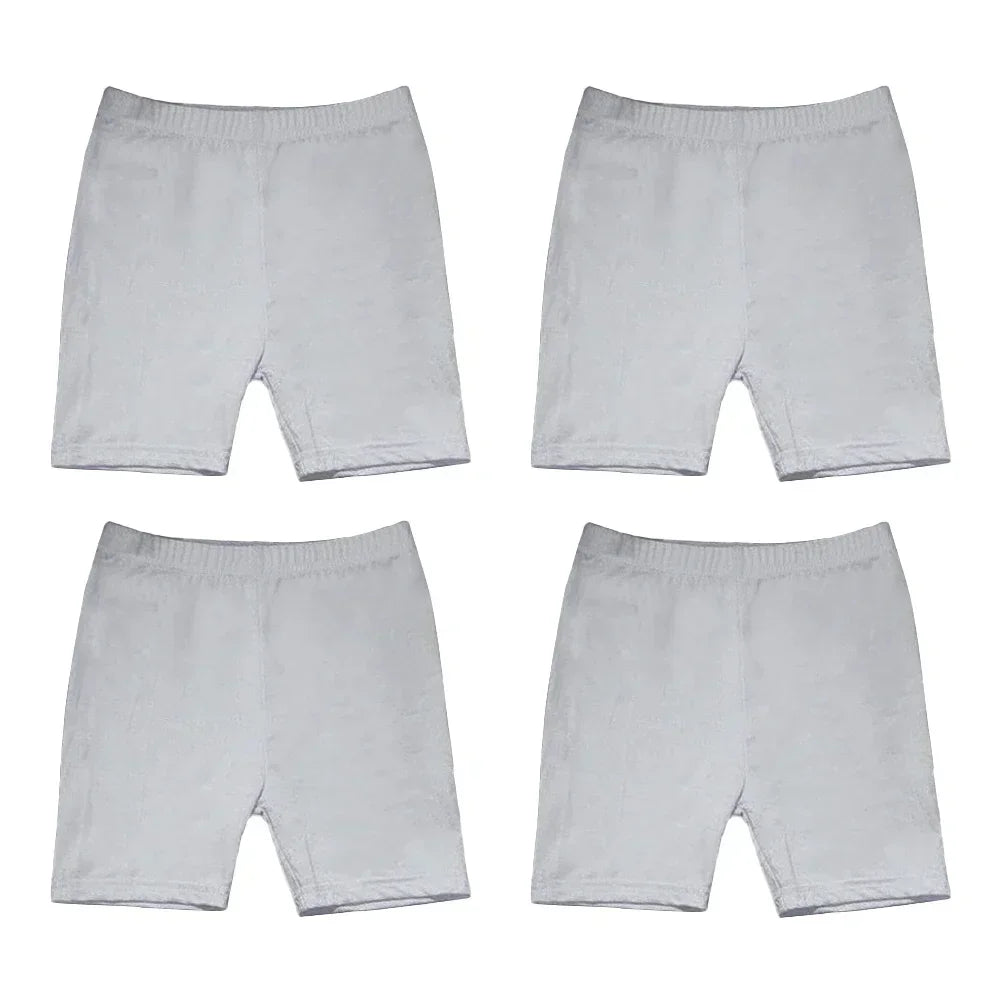"VETEMENTS" Pantalons de sécurité pour filles, 4 pièces, Leggings de danse, Shorts, collants courts 3 à 12 ans