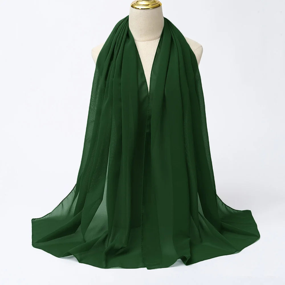 "SPECIAL RAMADAN" Foulard Hijab en mousseline de soie pour Femme, voile musulman ramadan ,hijab femme musulman,foulard musulmane pour femme, foulard mousseline en Jersey doux de haute qualité hijab islam voile femme musulman