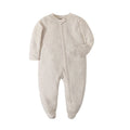 "COMBINAISON" Barboteuse en coton pour bébés, garçons et filles, combinaison avec fermeture éclaire