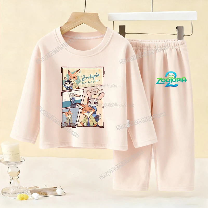 "VETEMENTS" Zootopia 2,  Pyjamas 2 pièces ensemble enfants garçons/filles