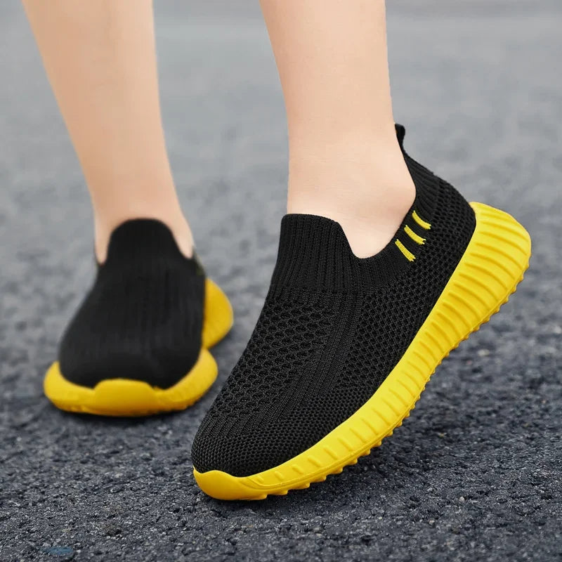 "CHAUSSURE" Chaussure pour Enfant Garçon et Fille, Baskets Respirantes en Maille, Semelle Souple