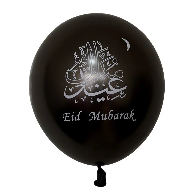 "SPECIAL RAMADAN" 10 pièces Eid Mubarak ballon en Latex Ramadan Kareem décoration Air Globos Ramadan Mubarak musulman islamique Festival fête fournitures 2024