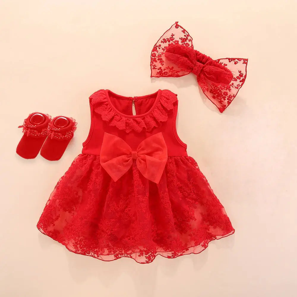 New born baby girl clothes&dresses summer pink princess little girls clothing sets for birthday party 0 3 months robe bebe fille