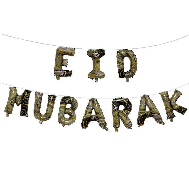 "SPECIAL RAMADAN" 1 ensemble de ballons lune étoile pour musulman EID Mubarak Festival maison bricolage décoration Ramadan Kareem enfants fête d'anniversaire Ballon Globos