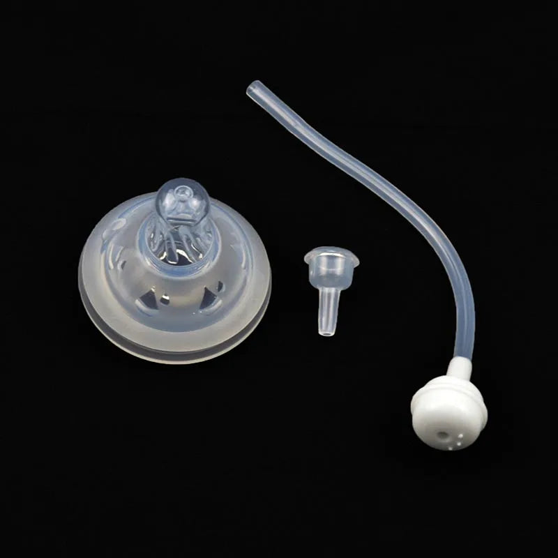 Baby Bottle Kids Cup Silicone Sippy Straw Mouth Feeding Bottle Nipple Bottle Replace Accessory