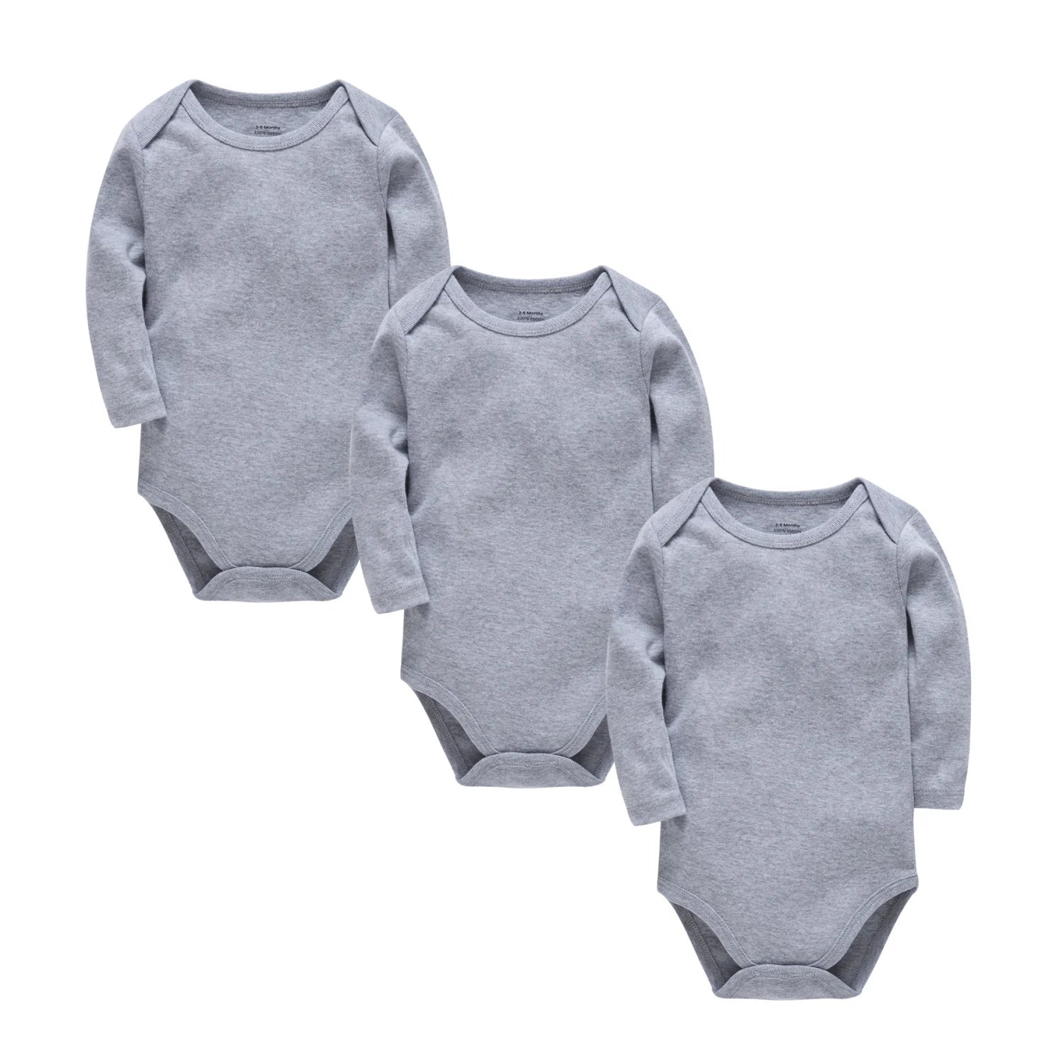 "COMNINAISON" Lots Body bébé unisexe, combinaison une pièce en coton doux à manches longues