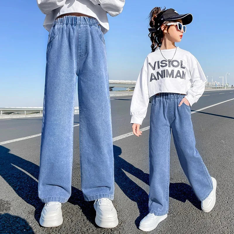 "VETEMENTS" Vêtements pour enfants, pantalons filles, jeans en Denim
