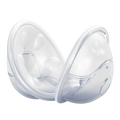 "SOIN" MAMIJOY Lot de 2 collecteurs de lait portables pour l'allaitement, en silicone, en forme de coquillage