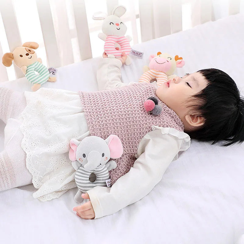 "JOUET" Hochet pour bébé, jouet en peluche  pour les nouveau-nés de 0 à 24 mois