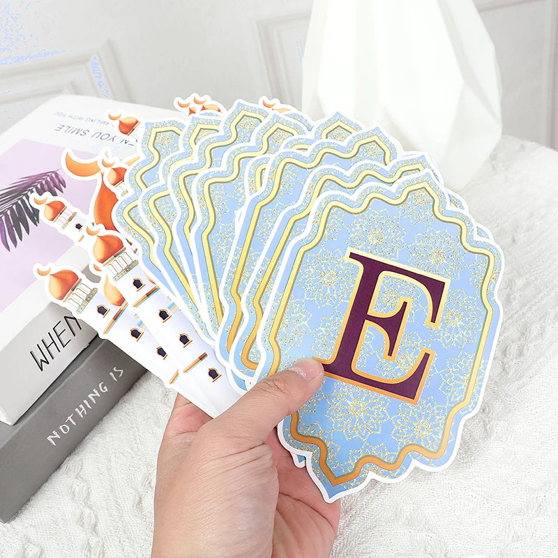 "SPECIAL RAMADAN" Ramadan 2025 Pennant Garland, Paper Decorations; Ramadan Banner Flag 2025 Eid Mubarak Paper Garland Islamic Muslim Party Hanging Ornaments Ramadan Kareem Decorations for Home