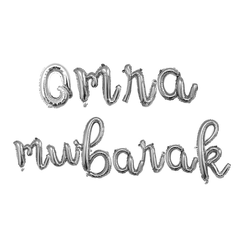 "SPECIAL RAMADAN" 1 ensemble de ballons lune étoile pour musulman EID Mubarak Festival maison bricolage décoration Ramadan Kareem enfants fête d'anniversaire Ballon Globos