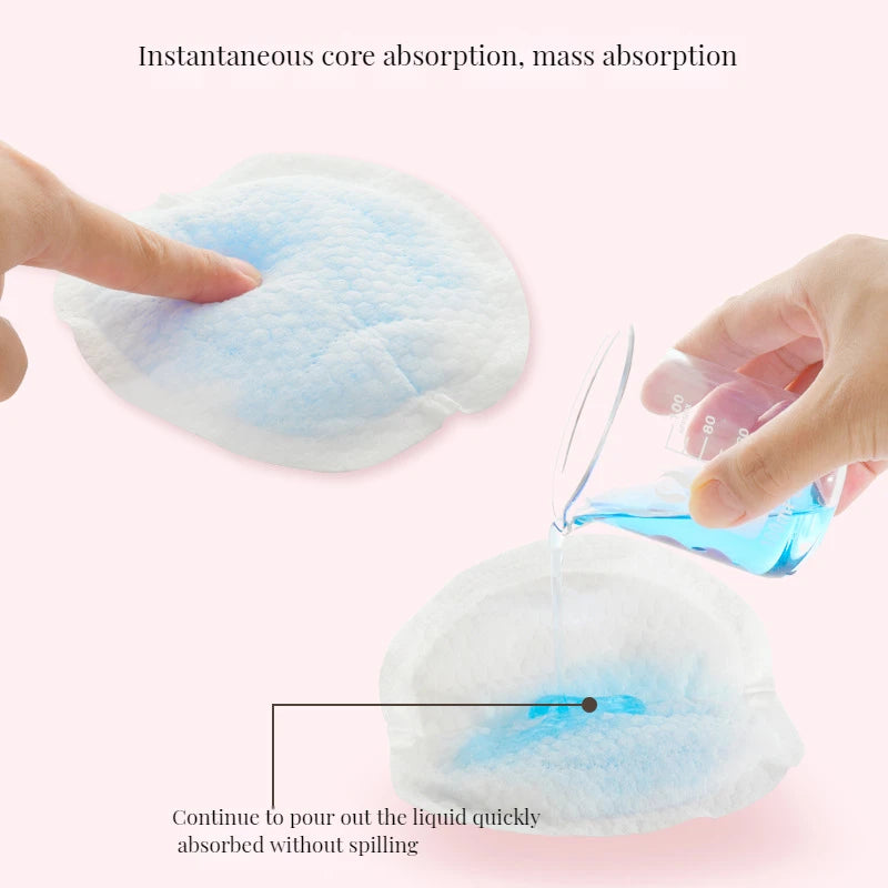 "SOIN" Coussinets d'allaitement jetables, respirants, fins, Super absorbants, en coton