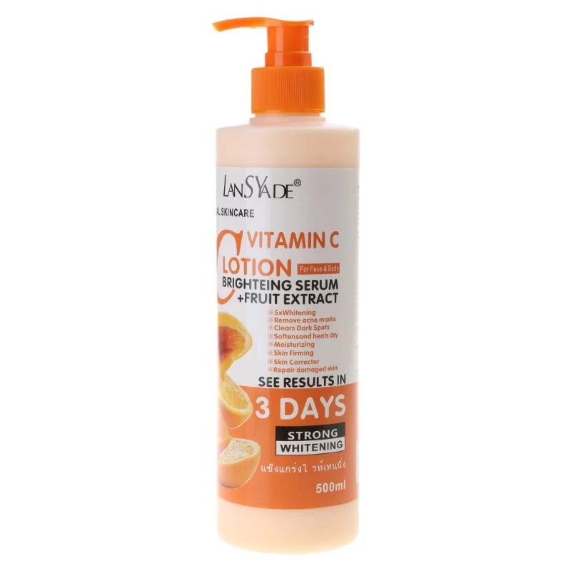 "SOIN" Crème hydratante nourrissante à la vitamine C pour le corps, soin réparateur, anti-gerçure, éclaircissante