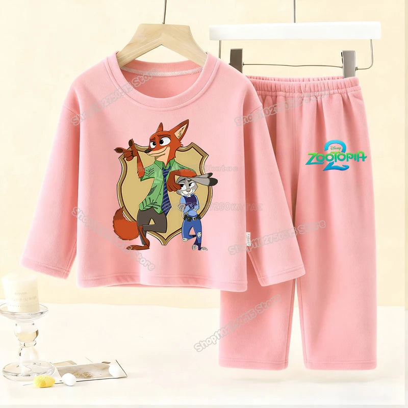"VETEMENTS" Zootopia 2,  Pyjamas 2 pièces ensemble enfants garçons/filles