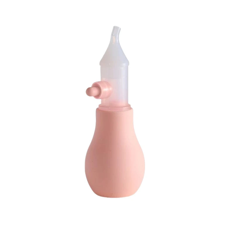 "ACCESSOIRE" Aspirateur Nasal en Silicone pour bébé, pompe d'aspiration, nettoyeur de nez pour enfants, dispositif de nettoyage du nez apaisant, outils de nettoyage Nasal