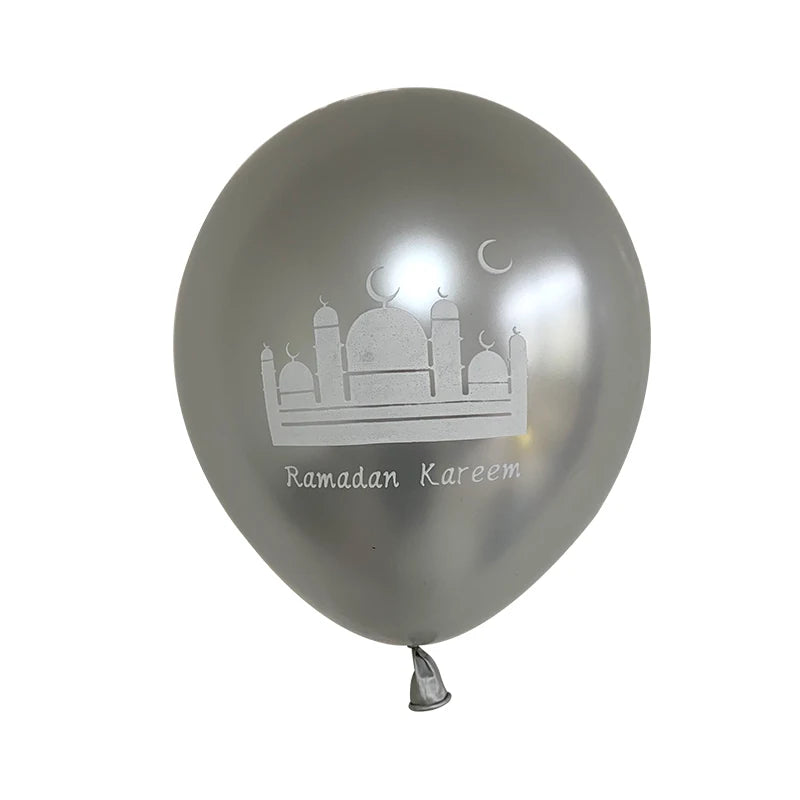 "SPECIAL RAMADAN" 10 pièces Eid Mubarak ballons en Latex ballons Ramadan Kareem décoration Ramadan Mubarak musulman islamique Festival fête bricolage décorations
