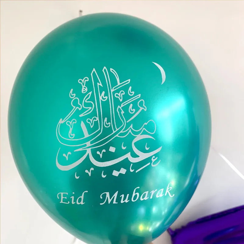 "SPECIAL RAMADAN" 10 pièces Eid Mubarak ballons en Latex ballons Ramadan Kareem décoration Ramadan Mubarak musulman islamique Festival fête bricolage décorations