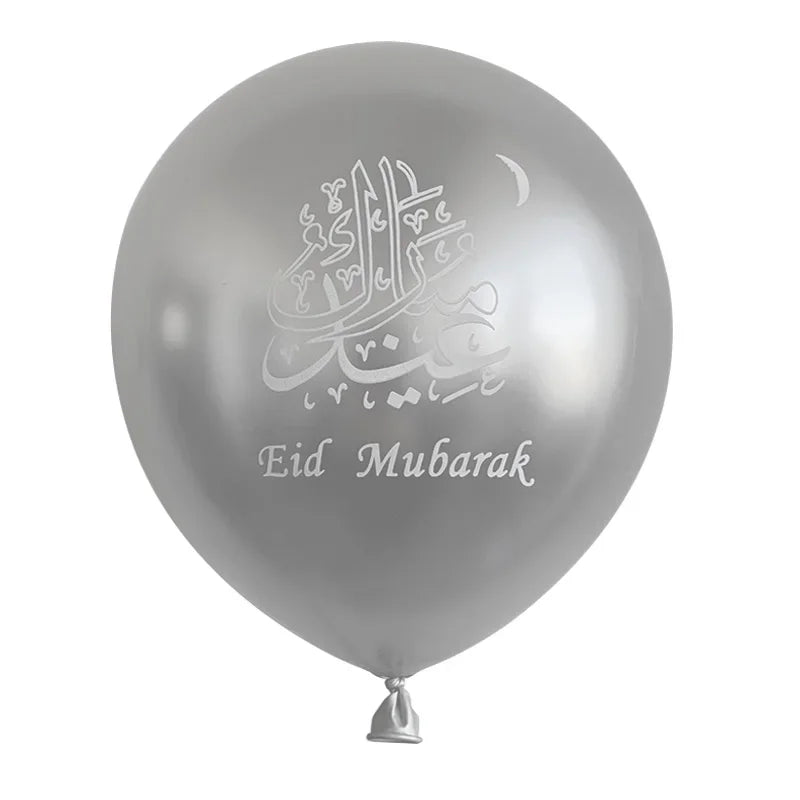 "SPECIAL RAMADAN" 10 pièces Eid Mubarak ballon en Latex Ramadan Kareem décoration Air Globos Ramadan Mubarak musulman islamique Festival fête fournitures 2024