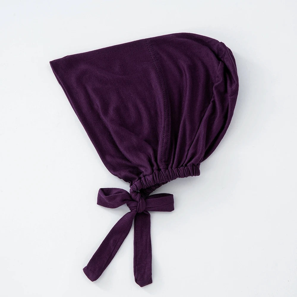 "SPECIAL RAMADAN" 82 couleurs sous-embouts mode femmes intérieur Hijab casquette musulmane Bonnet plaine islamique coton Spandex Jersey DEW sous-écharpe