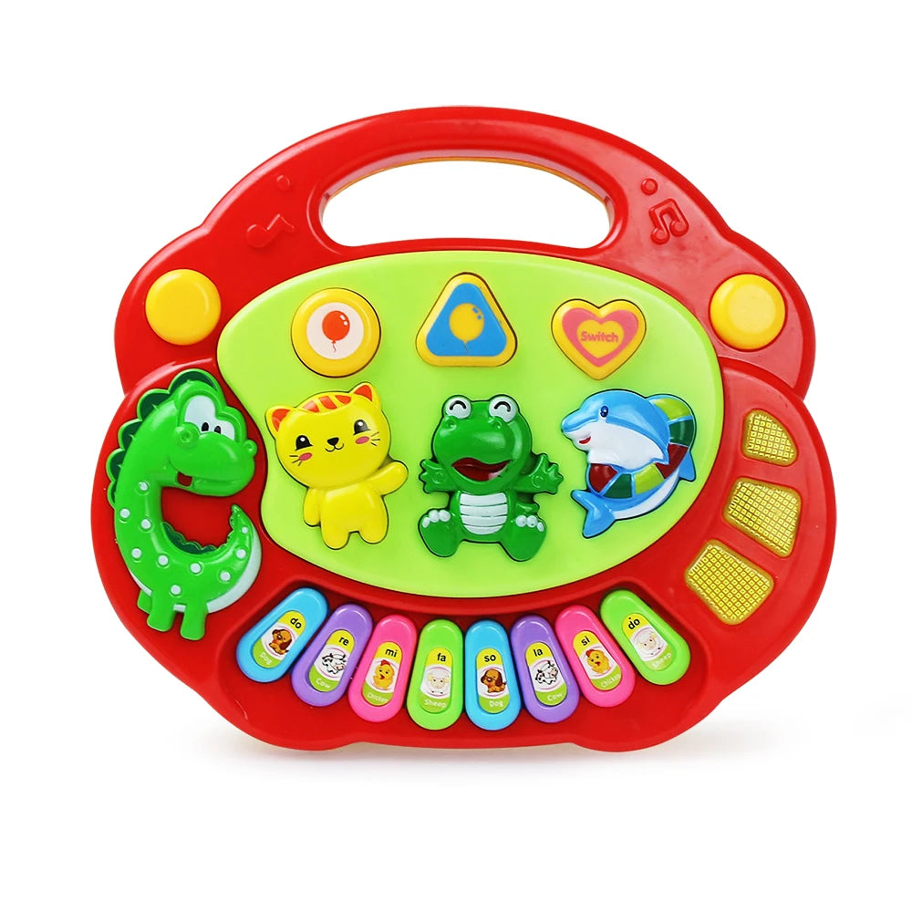 "JOUET" Jeu de piano éducatif pour enfants avec sons d'animaux, lumières clignotantes