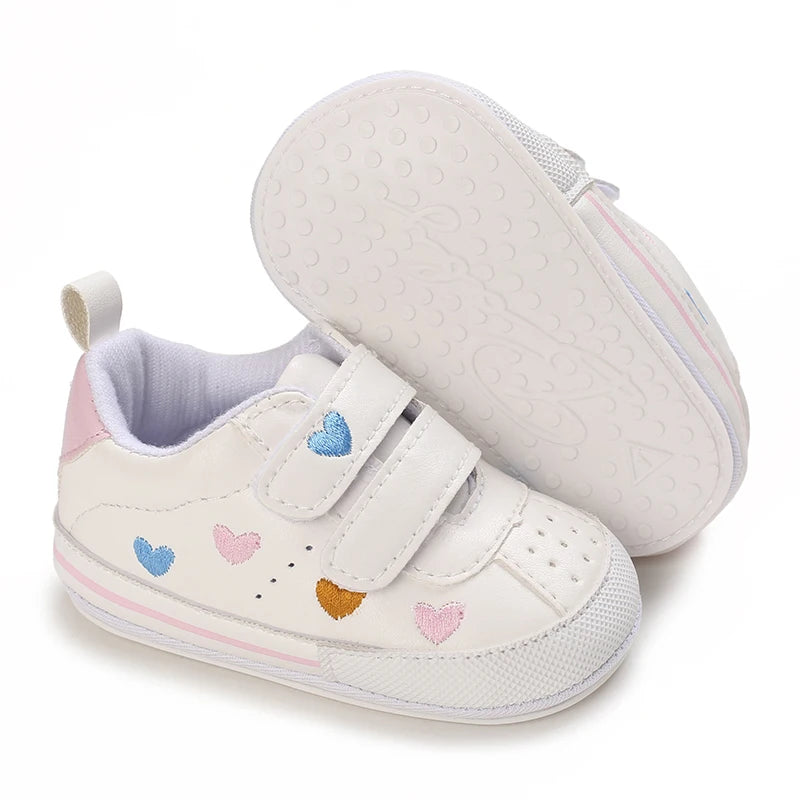 "CHAUSSURE" Chaussures décontractées pour bébé fille, jolies baskets à semelle souple 0 à 18 mois