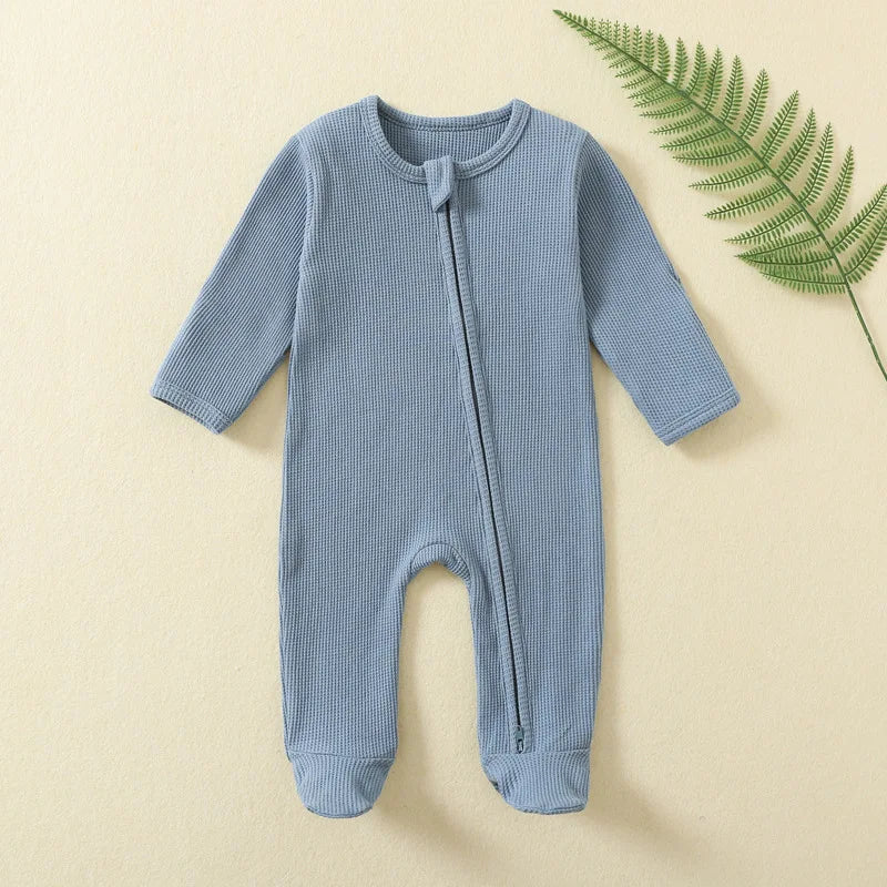 "COMBINAISON" Body en coton nouveau-né bébé, combishorts une pièce doux et uni