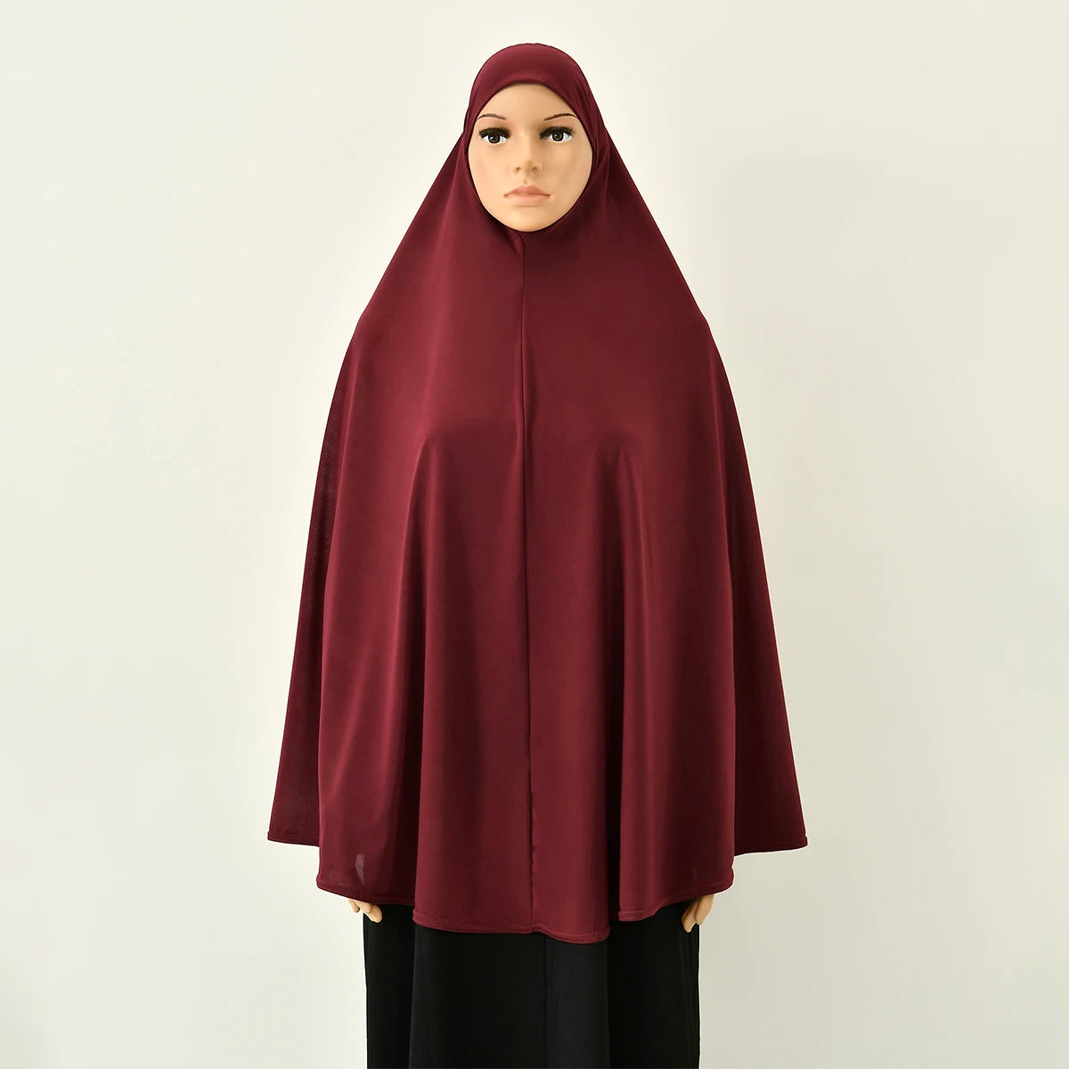 "SPECIAL RAMADAN" Abayas pour femmes musulmanes, couverture complète, Hijab intérieur en coton de qualité supérieure, Hijab en chanvre, robe de prière du Ramadan
