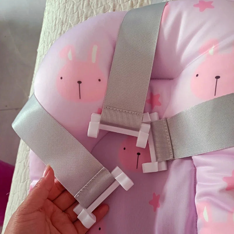 Baby Bear Shower Lying Down Stand Newborn Baby Bath Net Bathtub Sponge Suspended Bath Pad Universal Soft Pillow Care Accessories