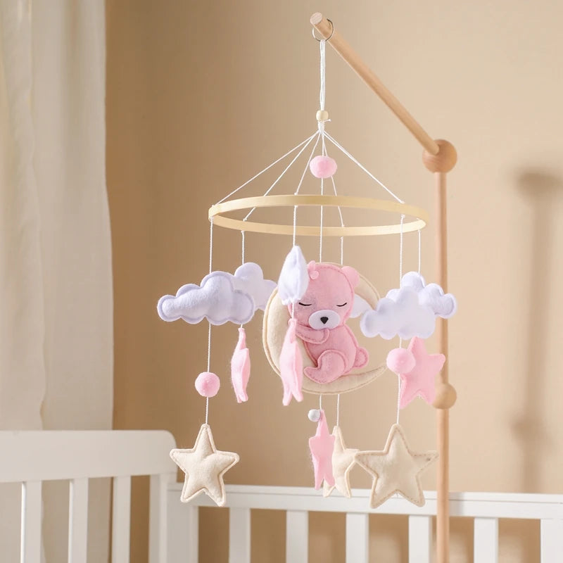 "JOUET" Jouet suspendu pour berceau, hochet pour bébé, cloche, ours et etoile