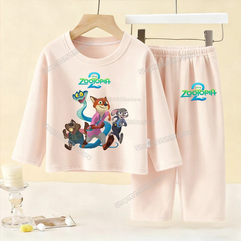 "VETEMENTS" Zootopia 2,  Pyjamas 2 pièces ensemble enfants garçons/filles