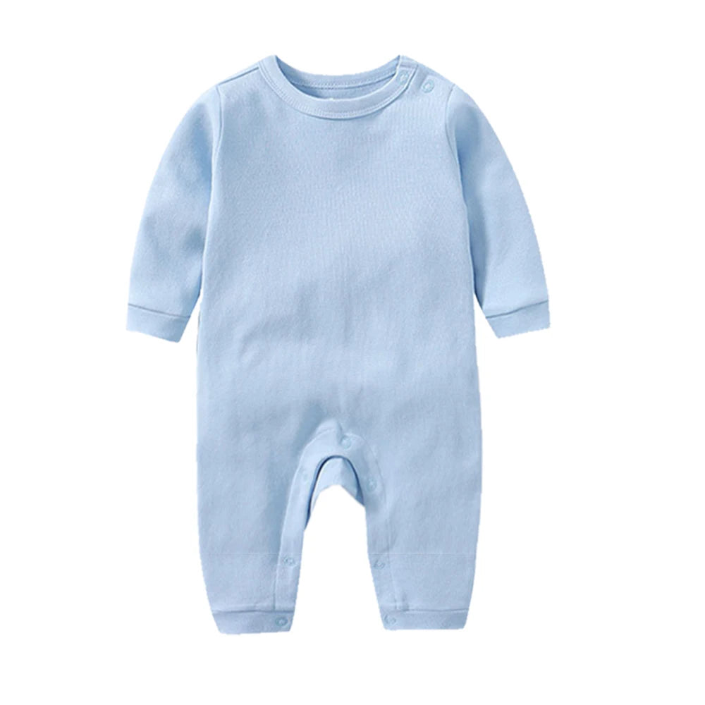 "COMBINAISON" Body en coton nouveau-né bébé, combishorts une pièce doux et uni