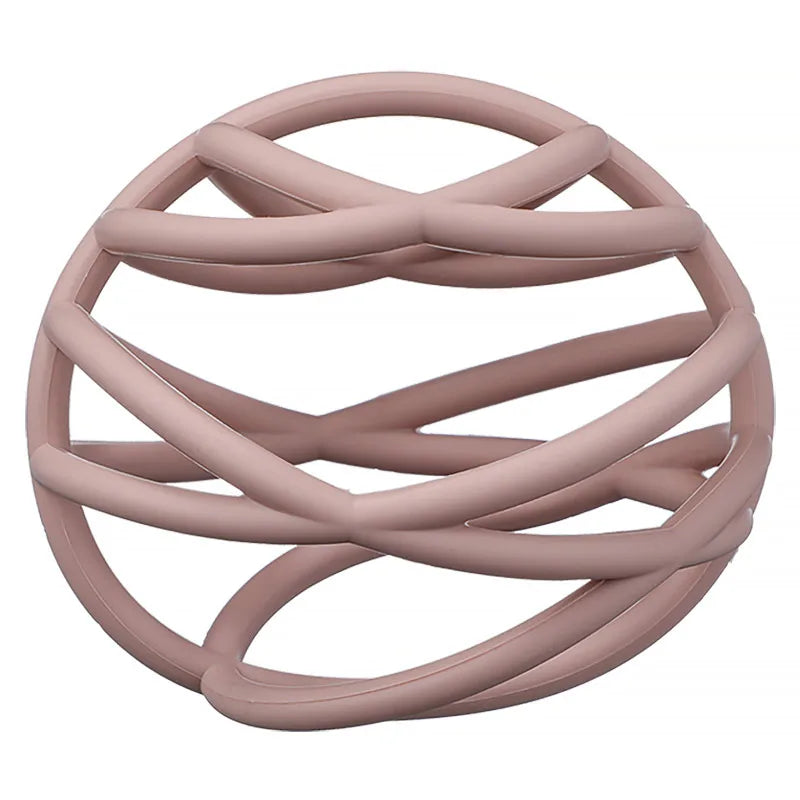 1pc Baby Silicone rodent Toy Ball Suitable BPA Free Baby Teething Chew Silicone Beads DIY Teething Necklace Toys