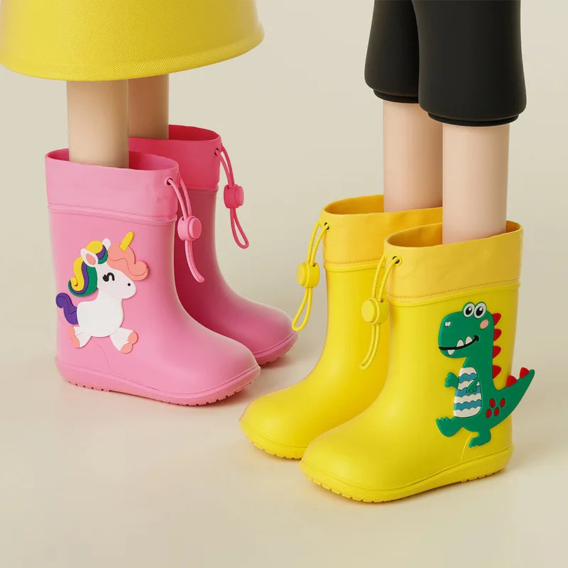 "CHAUSSURE" Bottes enfants fille garçon  de pluie imperméable tendance
